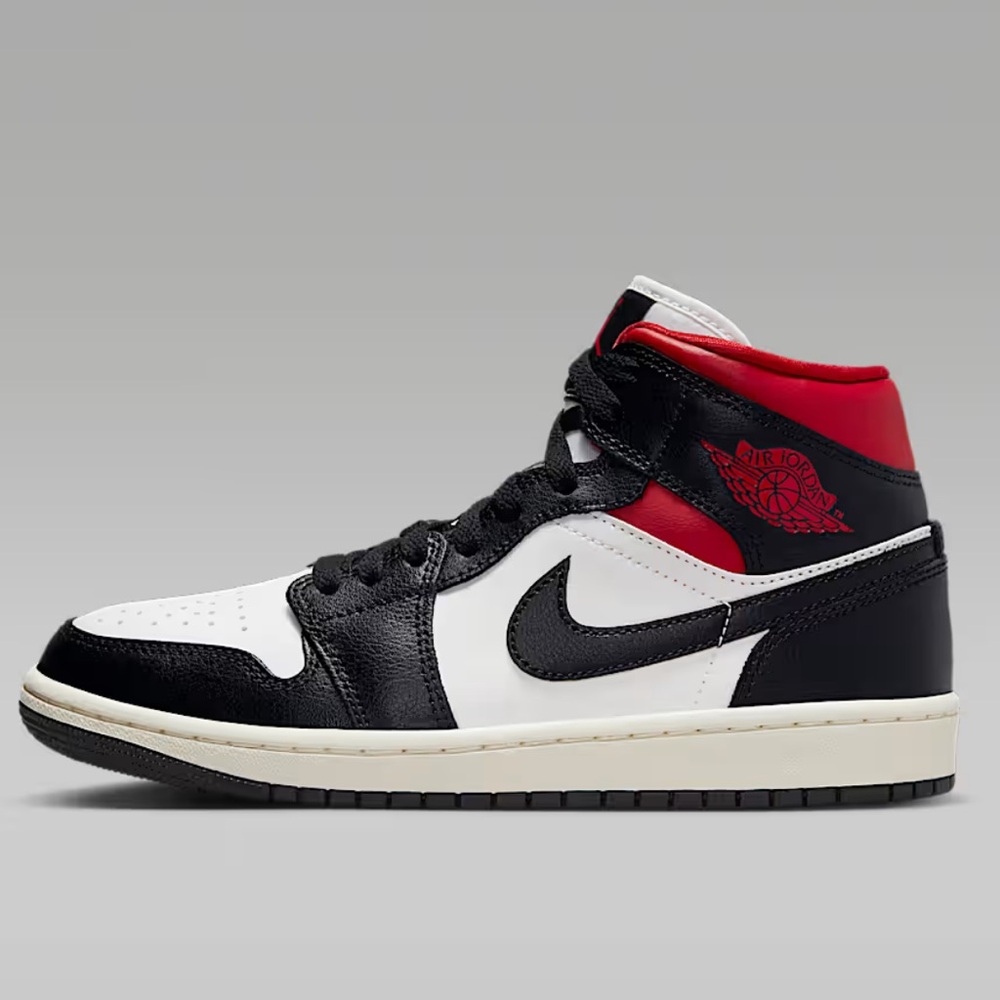 Air Jordan 1s Women’s Black and Red Sneakers